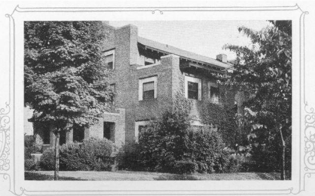 211 E. Daniel in 1928
